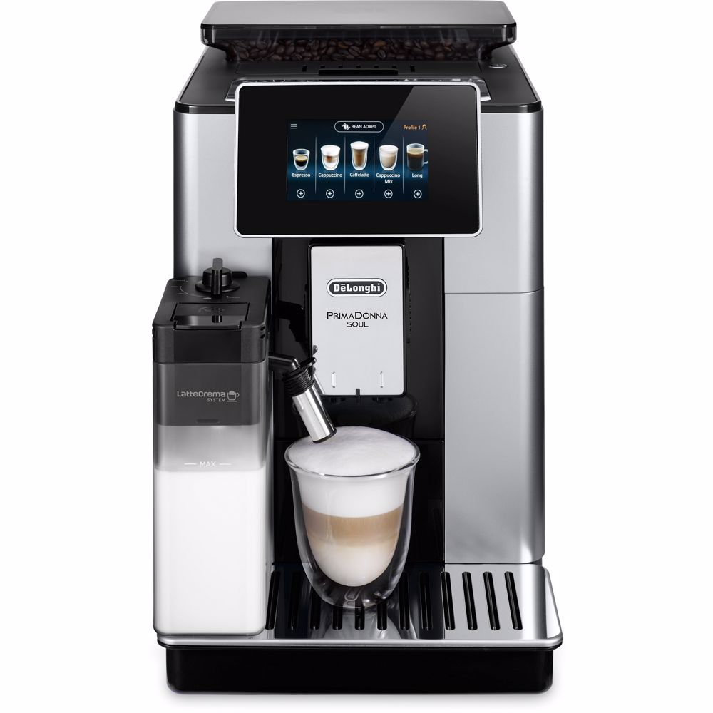 Whirlpool Namaak Flash DeLonghi espresso machine PrimaDonna Soul ECAM610.55.SB - Beryl Media